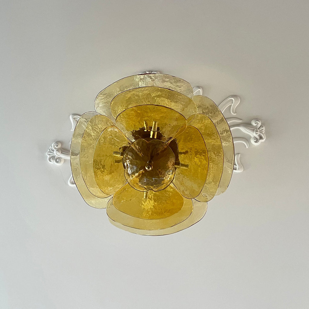 Petals Glass Chandelier