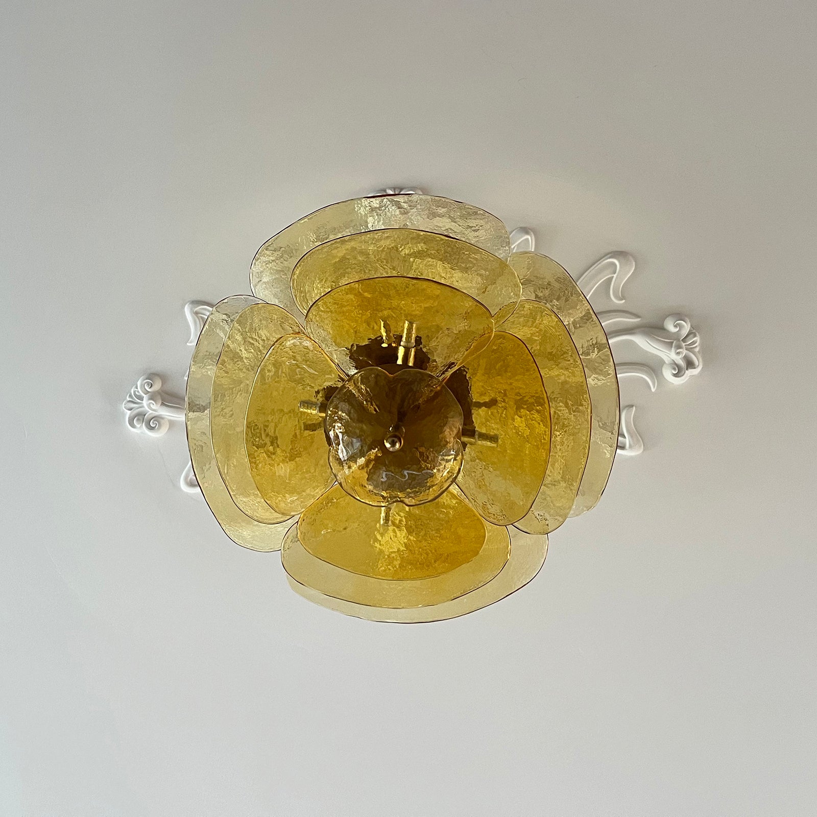 Petals Glass Chandelier