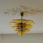 Petals Glass Chandelier