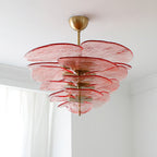 Petals Glass Chandelier