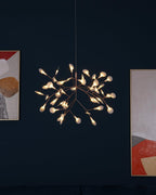 Rose Gold Firefly LED Chandelier