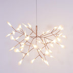 Rose Gold Firefly LED Chandelier
