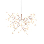 Rose Gold Firefly LED Chandelier