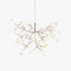 Rose Gold Firefly LED Chandelier