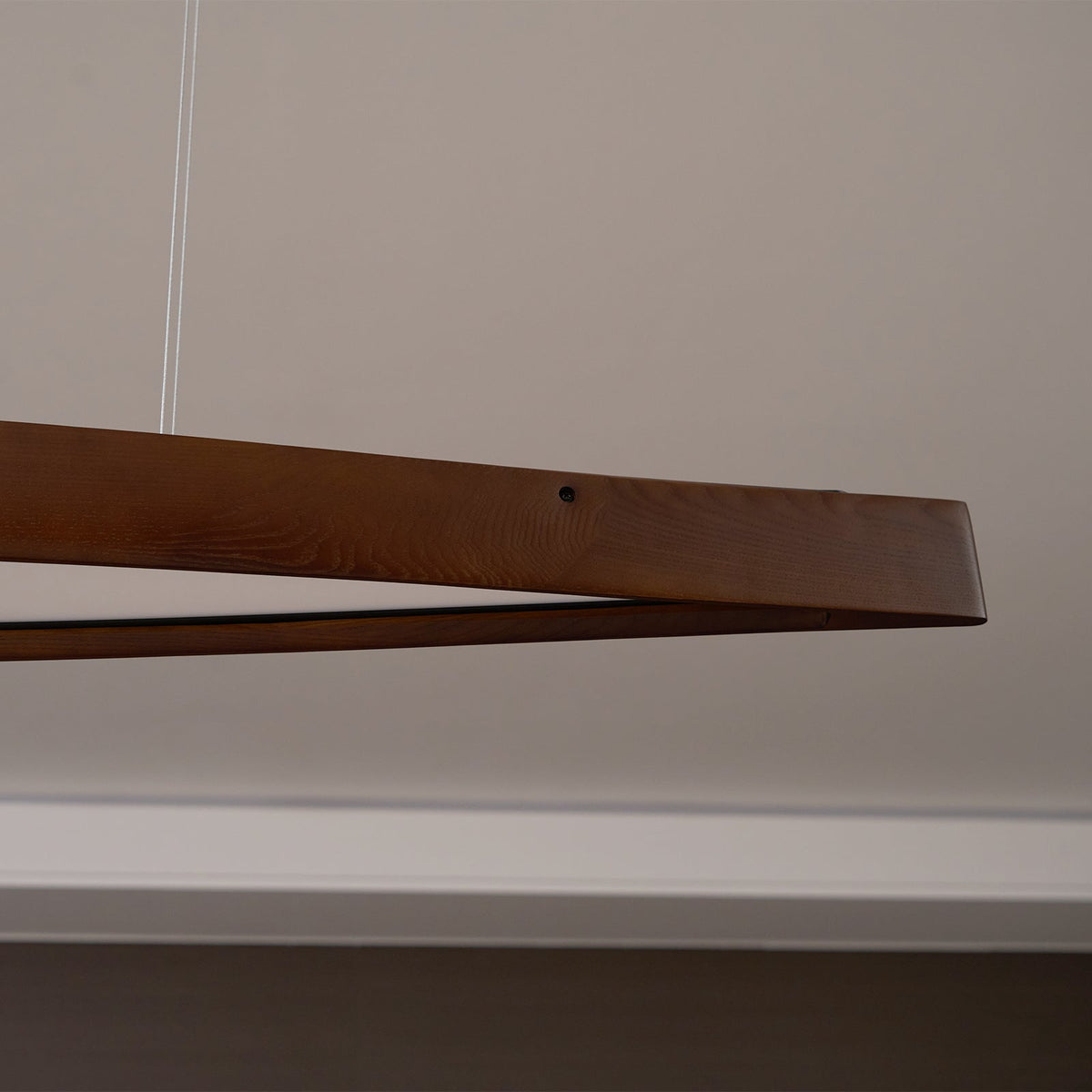Horizon Linear Wood Pendant Lamp