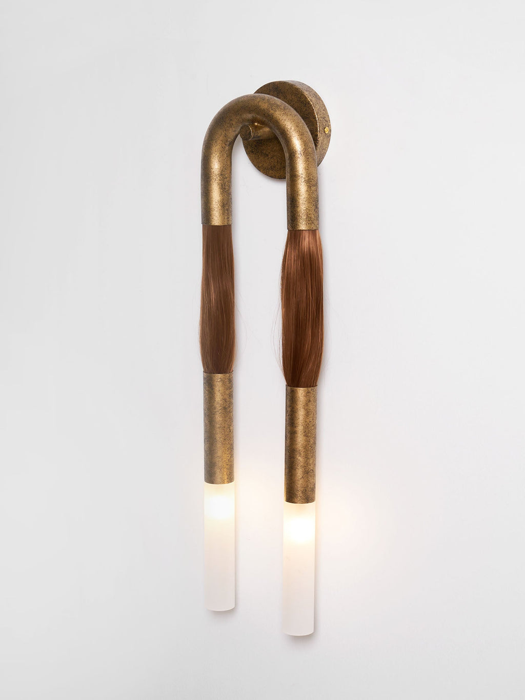 Horsehair Wall Lamp