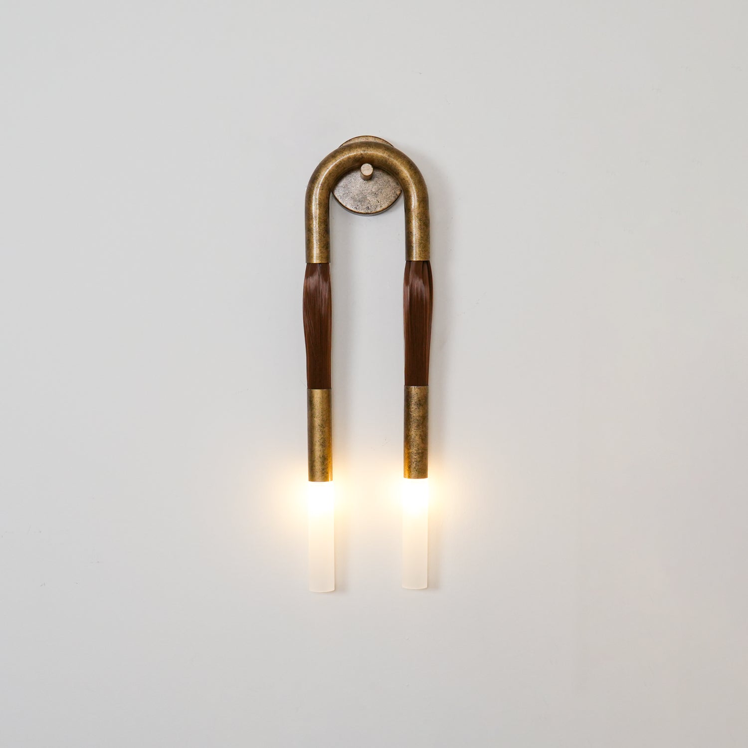 Horsehair Wall Lamp
