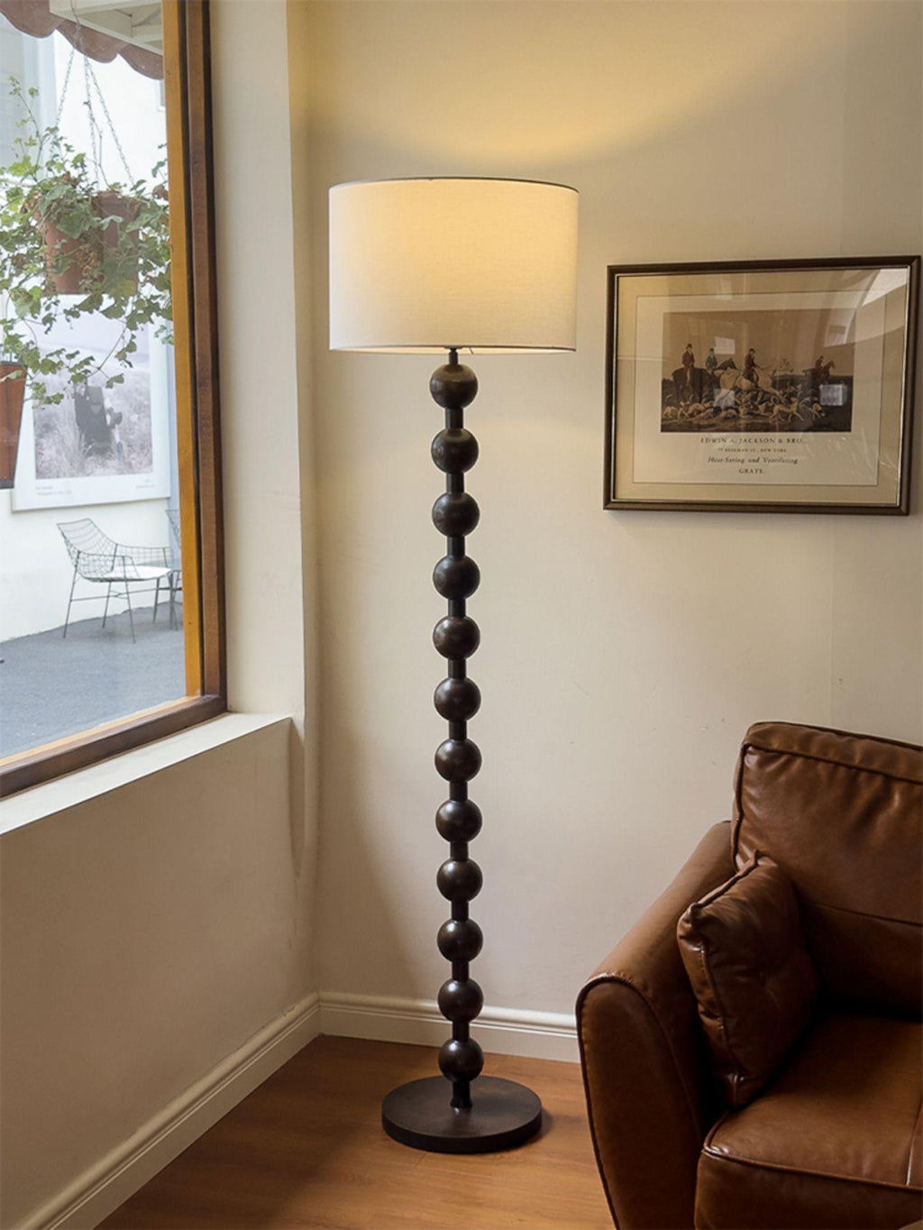 Barbell Floor Lamp 15.7 Inch