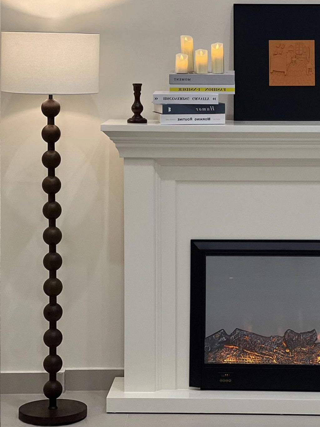 Barbell Floor Lamp 15.7 Inch