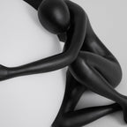 Humanoid Ball Holding Table Lamp