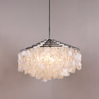 Round Shell Chandelier