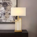 July Alabaster Table Lamp