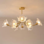 Kalin Flower Glass Chandelier