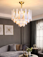 Leon Alabaster Chandelier
