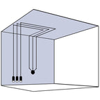 Line Form Pendant light