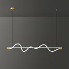 Linear Curve Island Pendant Lamp