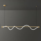 Linear Curve Island Pendant Lamp