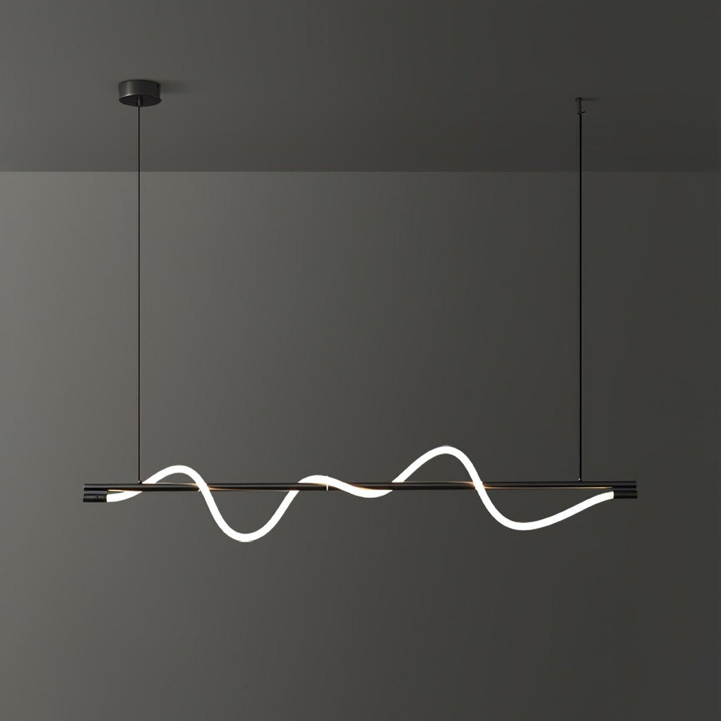 Linear Curve Island Pendant Lamp