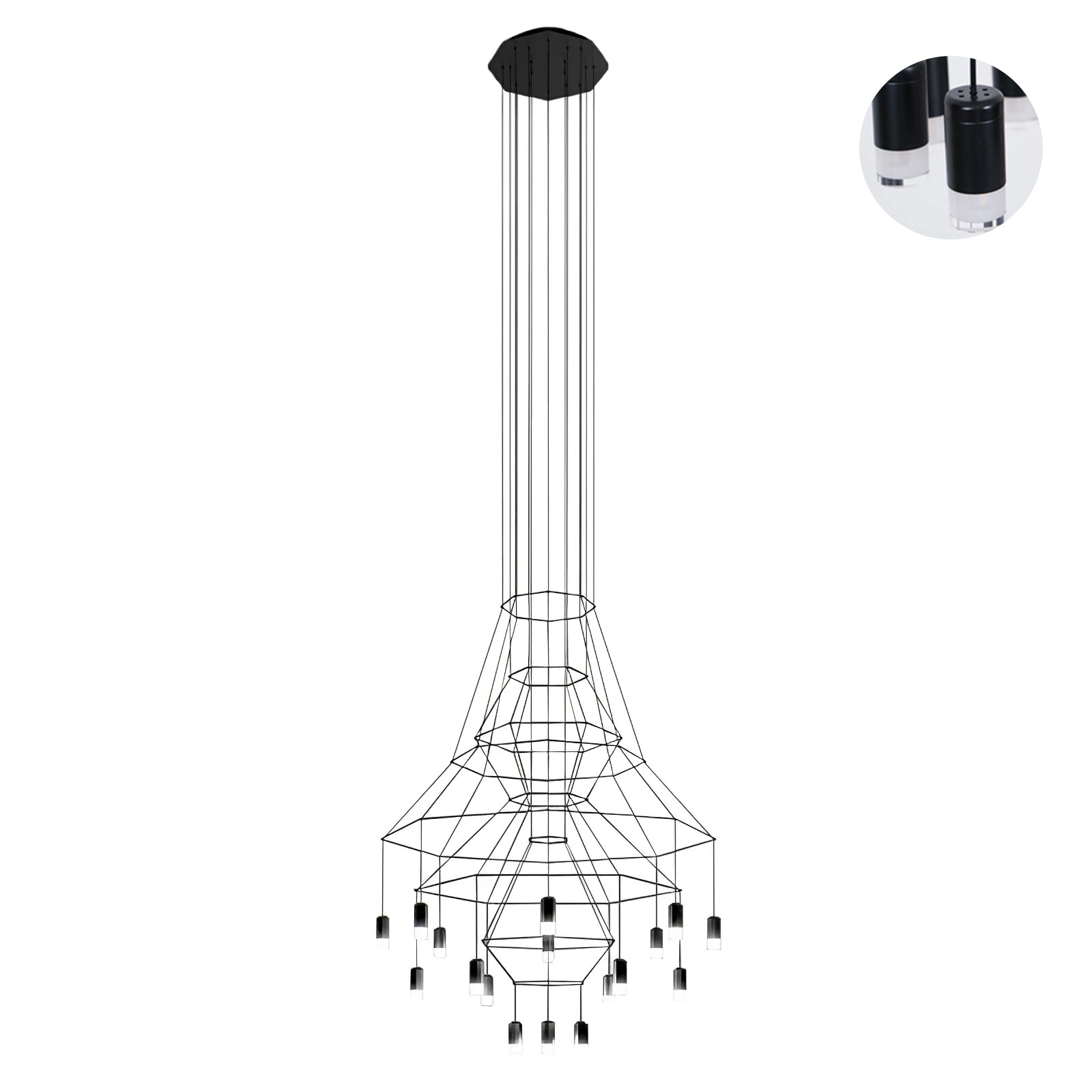 Lines Chandelier