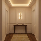 Long Ellipse Alabaster Wall Sconce
