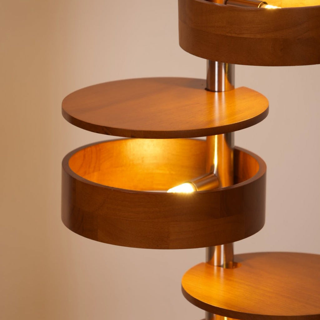 Luminis Wooden Floor Lamp
