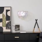 Lunaria Disc Glass Wall Lamp