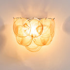 Lunaria Disc Glass Wall Lamp