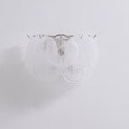 Lunaria Disc Glass Wall Lamp