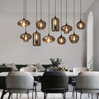 Bottle Glass Pendant Light