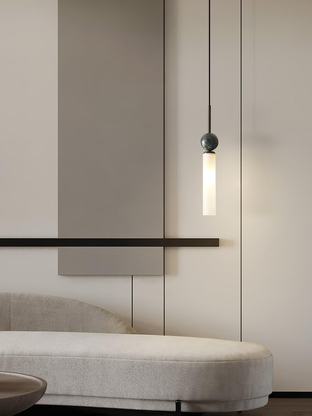 Marble Vertical Pendant Lamp