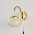 Marshmallow Plug-in Sconce