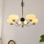 Gothic Glass Bowl Chandelier