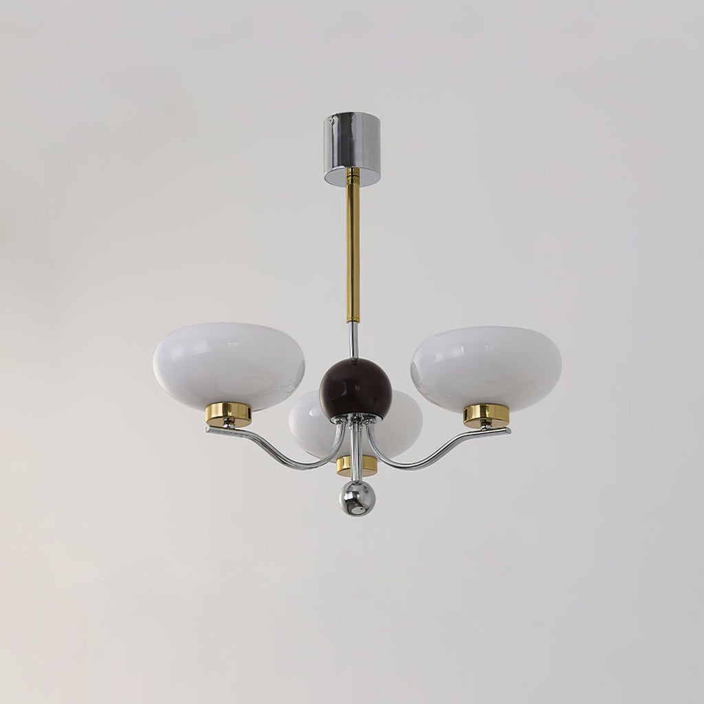 Gothic Glass Bowl Chandelier