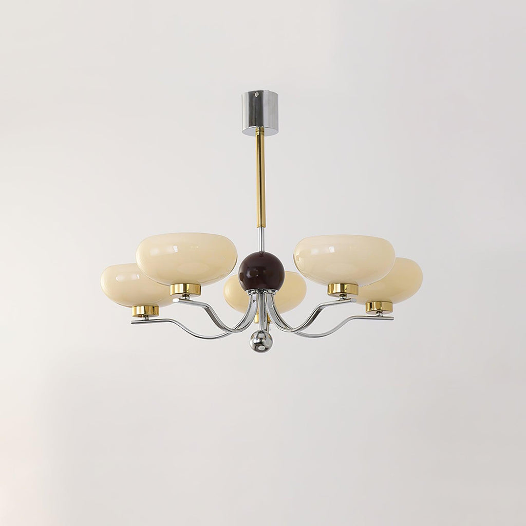 Gothic Glass Bowl Chandelier