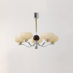 Gothic Glass Bowl Chandelier