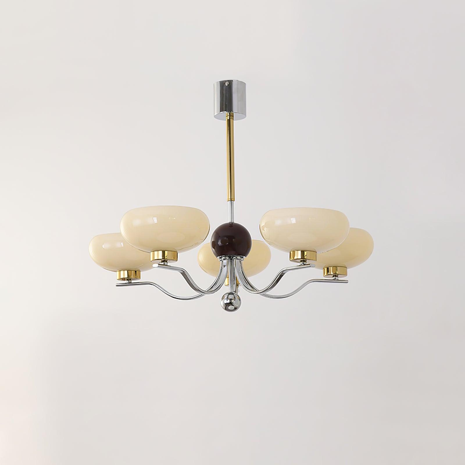 Gothic Glass Bowl Chandelier