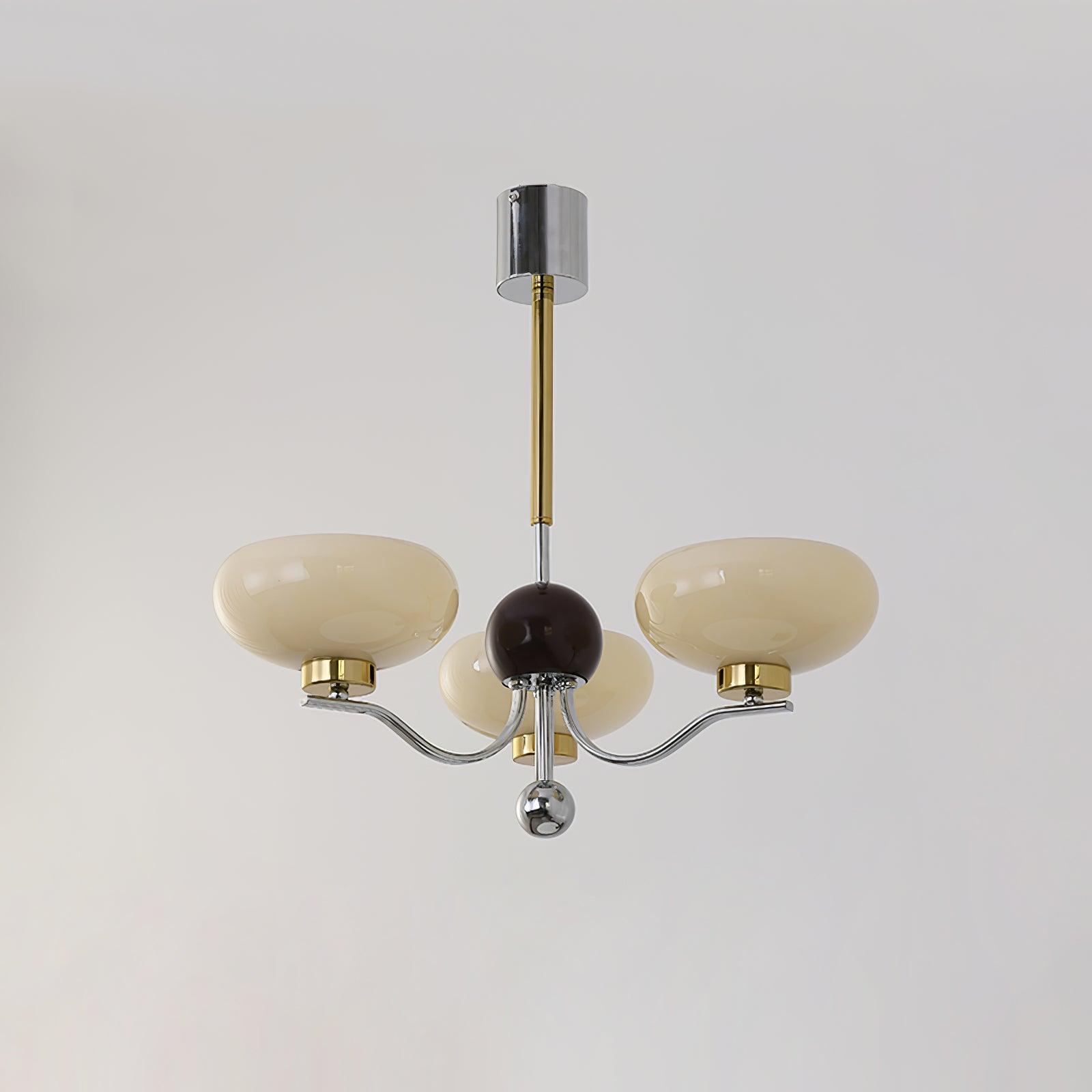 Gothic Glass Bowl Chandelier