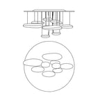 Mercury Ceiling Lamp