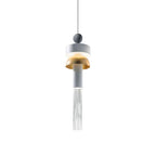 Metal Glass Pendant Light