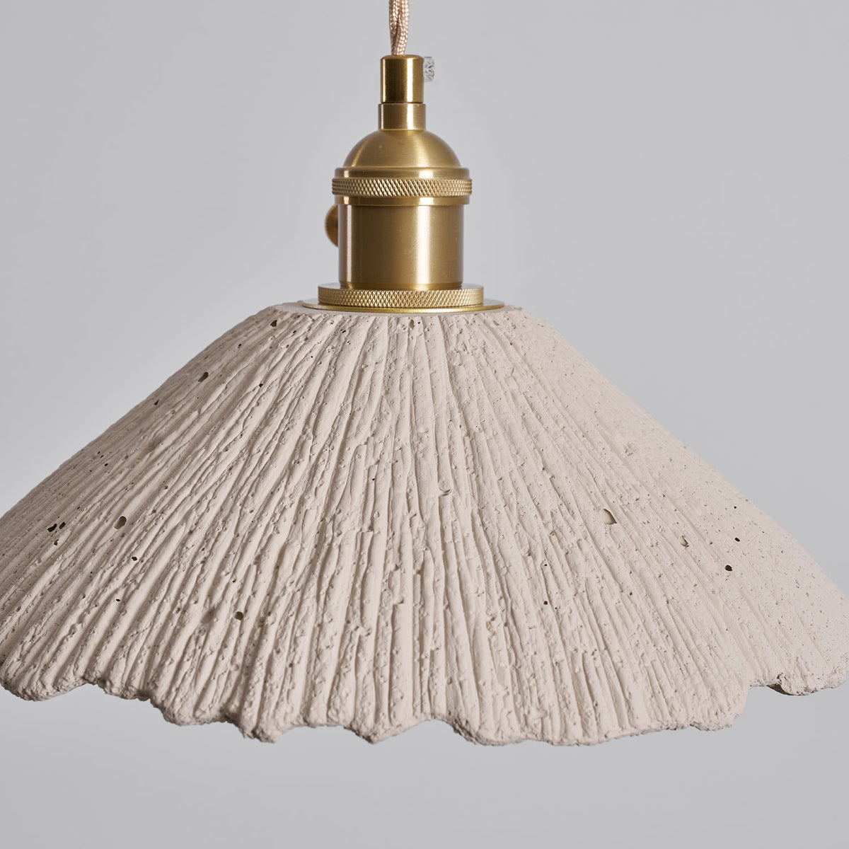 Microcement Pendant Lamp