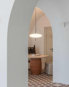 Opal Disc Suspension Lamp