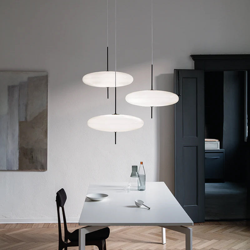 Opal Disc Suspension Lamp
