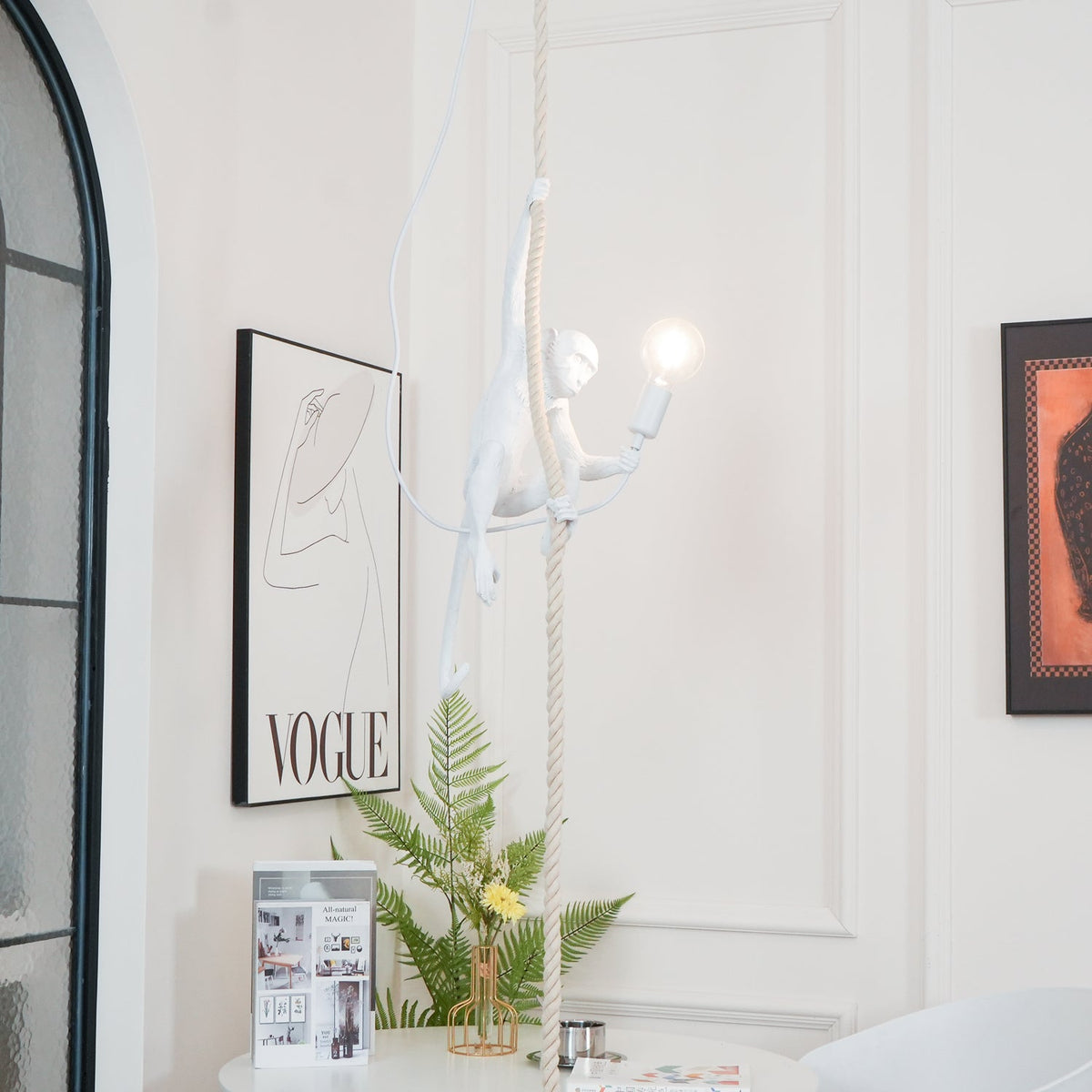 Monkey Pendant Lamp