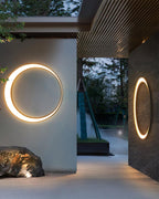 Moon Outdoor Wall Lamp