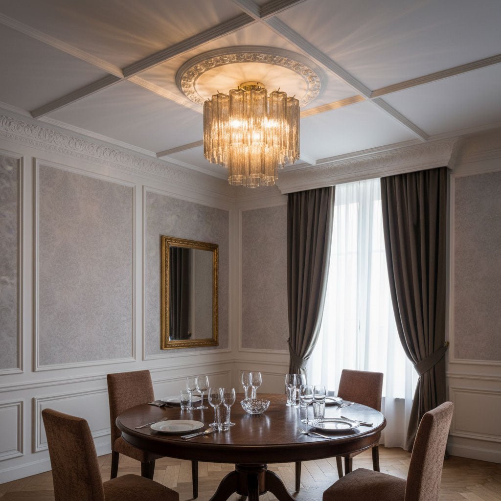 Glass Tubes Ceiling Lamp
