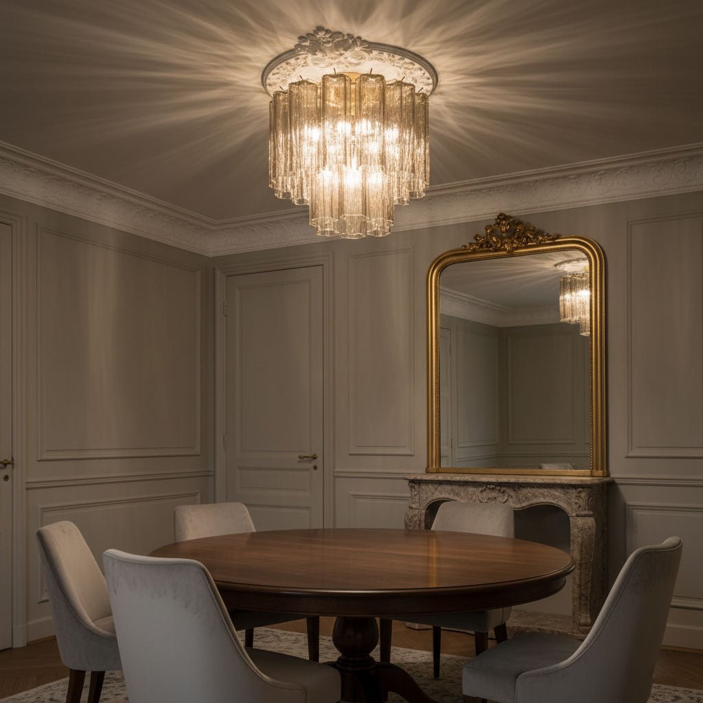 Glass Tubes Ceiling Lamp
