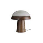 Mushroom Cloud Alabaster Table Lamp