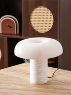 Mushroom Type Alabaster Table Lamp