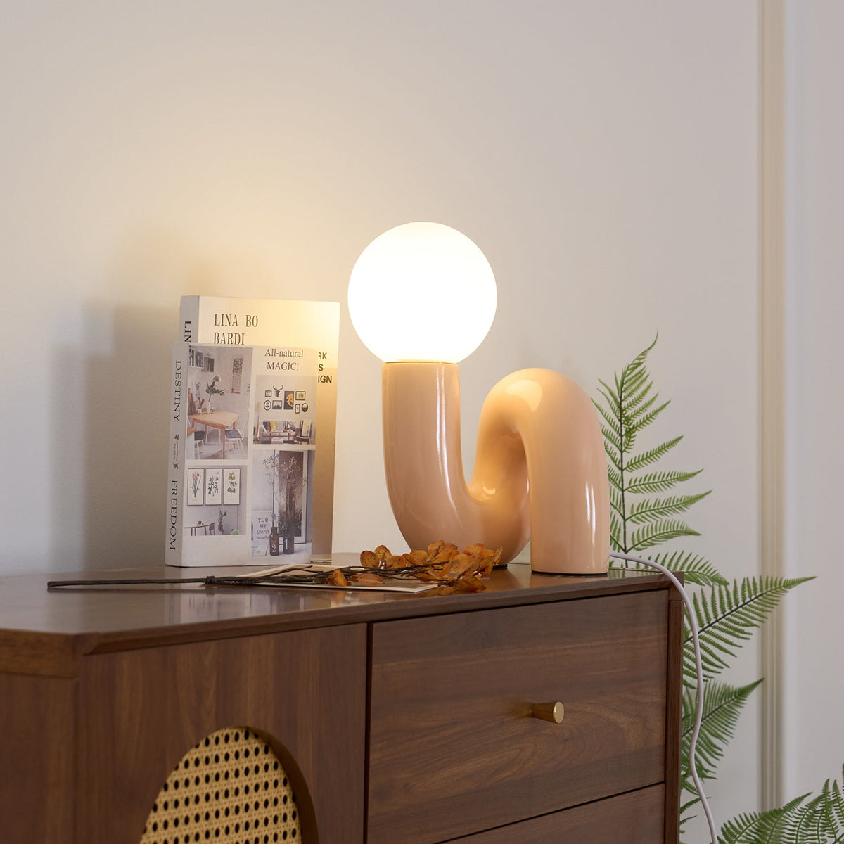Playful N Shape Table Lamp