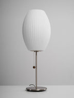 Faux Silk Bubble Table Lamp